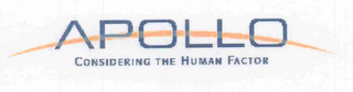 APOLLO CONSIDERING THE HUMAN FACTOR 