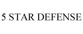 5 STAR DEFENSE 