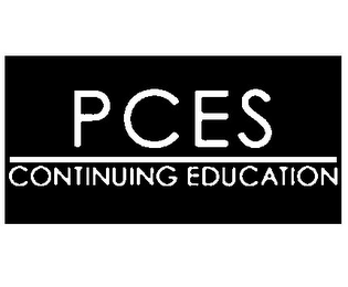 PCES CONTINUING EDUCATION 