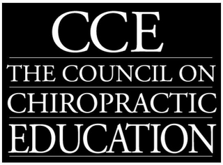 CCE THE COUNCIL ON CHIROPRACTIC EDUCATION 