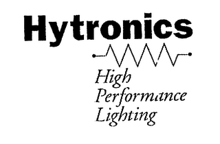 HYTRONICS HIGH PERFORMANCE LIGHTING 