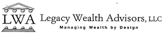 LWA LEGACY WEALTH ADVISORS, LLC MANAGING WEALTH BY DESIGN 