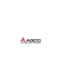 AGCO THE AGRICULTURE COMPANY 