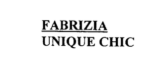 FABRIZIA UNIQUE CHIC 