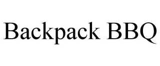 BACKPACK BBQ 