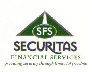 SFS SECURITAS FINANCIAL SERVICES PROVIDING SECURITY THROUGH FINANCIAL FREEDOM 