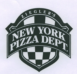 ZIEGLER'S NEW YORK PIZZA DEPT. 