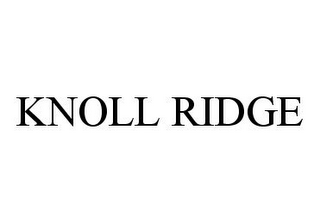 KNOLL RIDGE 