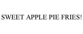 SWEET APPLE PIE FRIES! 