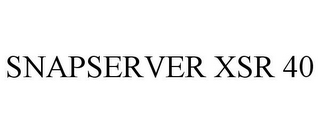 SNAPSERVER XSR 40 