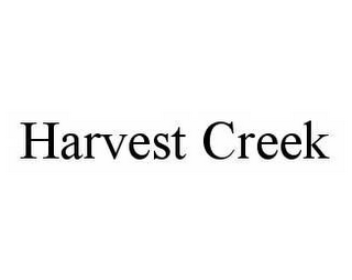 HARVEST CREEK 