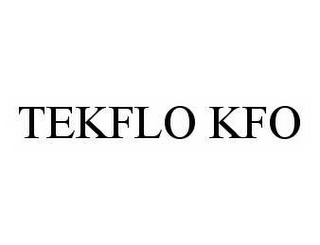 TEKFLO KFO 