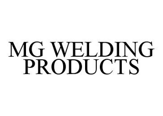 MG WELDING PRODUCTS 
