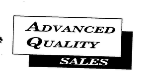 ADVANCED QUALITY SALES 