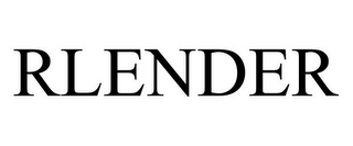 RLENDER 