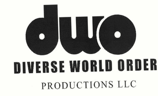DWO DIVERSE WORLD ORDER PRODUCTIONS LLC 