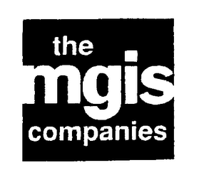 THE MGIS COMPANIES 