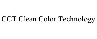 CCT CLEAN COLOR TECHNOLOGY 