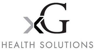 XG HEALTH SOLUTIONS 