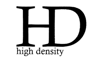 HD HIGH DENSITY 