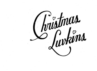 CHRISTMAS LUVKINS 