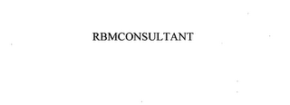 RBMCONSULTANT 