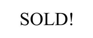 SOLD! 