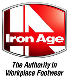 IA IRON AGE THE AUTHORITY IN WORKPLACE FOOTWEAR 