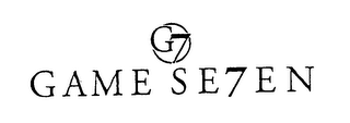 G7 GAME SE7EN 