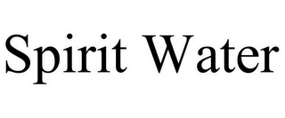 SPIRIT WATER 