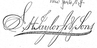 E H. TAYLOR JR & SONS 