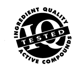 IQ TESTED INGREDIENT QUALITY ACTIVE COMPOUNDS 