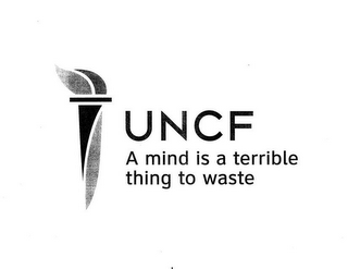 UNCF A MIND IS A TERRIBLE THING TO WASTE 