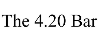 THE 4.20 BAR 