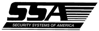 SSA SECURITY SYSTEMS OF AMERICA 