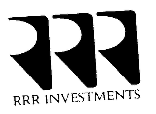 RRR INVESTMENTS 