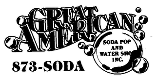 GREAT AMERICAN SODA POP AND WATER SHOP INC. 