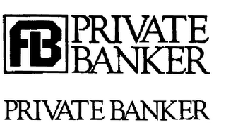 FB PRIVATE BANKER 