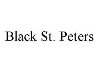 BLACK ST. PETERS 