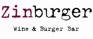 ZINBURGER WINE & BURGER BAR 