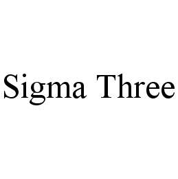 SIGMA THREE 