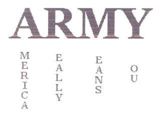 ARMY AMERICA REALLY MEANS YOU 