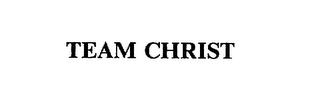 TEAM CHRIST 