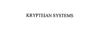 KRYPTEIAN SYSTEMS 