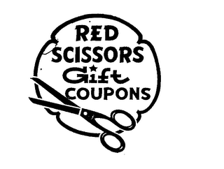 RED SCISSORS GIFT COUPONS 