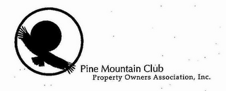 PINE MOUNTAIN CLUB PROPERTY OWNERS ASSOCIATION, INC. 
