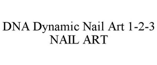 DNA DYNAMIC NAIL ART 1-2-3 NAIL ART 