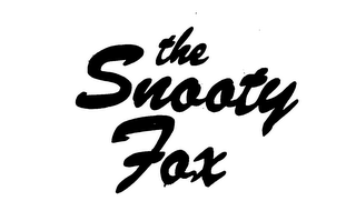 THE SNOOTY FOX 