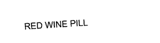 RED WINE PILL 