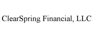 CLEARSPRING FINANCIAL, LLC 